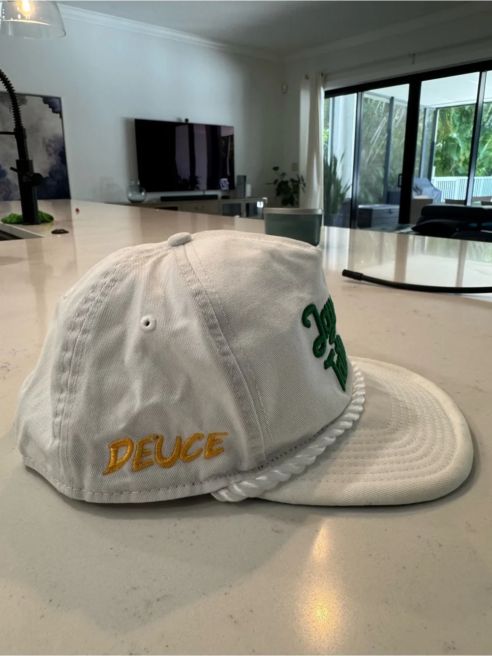 New Era Men’s Rope-Trim Boston Celtics Jayson Tatum Cap Hat w/ Green Embroidery